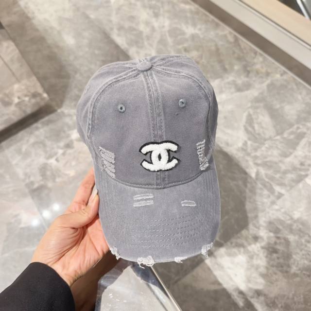 Chanel香奈儿 新款简约logo棒球帽 新款出货 赶紧入手